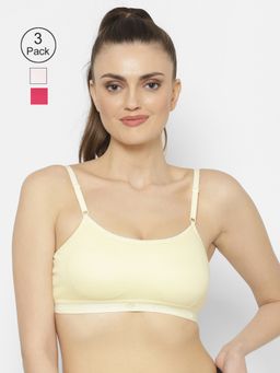 Floret - Wirefree Non-padded Sporty Bra - Multi-Color