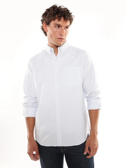 Calvin Klein - Striped Regular Fit Cotton Casual Shirt