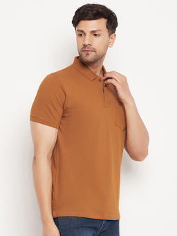 98 Degree North - Mustard Polo T-Shirt