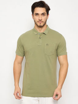 98 Degree North - Green Polo T-Shirt