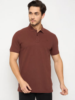 98 Degree North - Rust Polo T-Shirt