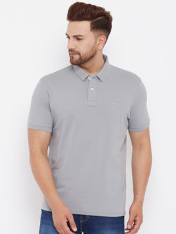 98 Degree North - Grey Polo T-Shirt