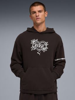 Puma - Men's Printed Relaxed Basketball Hoodie