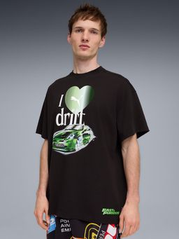Puma - Fast And Furious Black Men's Relaxed Basketball T-Shirt I