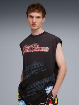 Puma - Fast And Furious Men's Black Relaxed Basketball T-Shirt