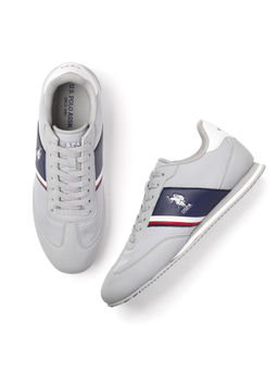 U.S. POLO ASSN. - Men Grey Adler 4.0 Sneakers