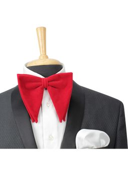 PELUCHE - Solid Essentials Butterfly Red Butterfly Bow Tie