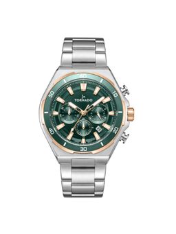 Tornado - Stellar X Men Multi Function Green Dial Watch - T24104-KBSHK (M)