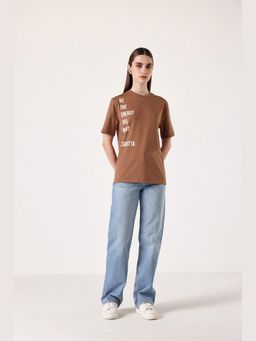 Muvazo - Energy Core Tan Tshirt