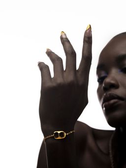Anaash - Gold Can Opener Bracelet