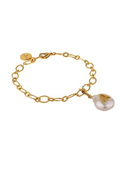 Anaash - Multi-Color Initial Pearl A Bracelet