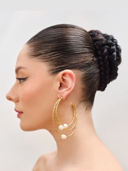 Anaash - Gold Flow Hoops