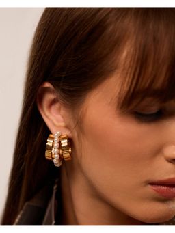 Anaash - Gold Imperial Hoops