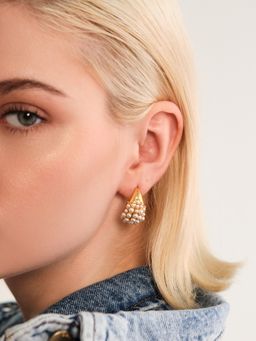 Anaash - Gold Mini Cluster Hoops
