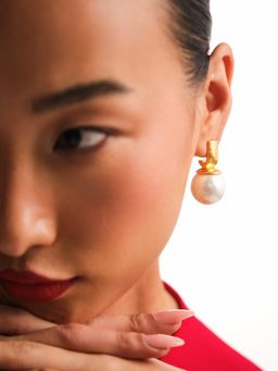 Anaash - Gold Princess Pearl Drops