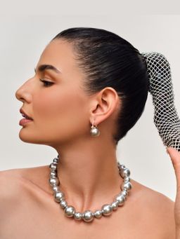 Anaash - Silver Skip Single Necklace