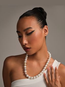 Anaash - White Classic Single Tri Swarovski