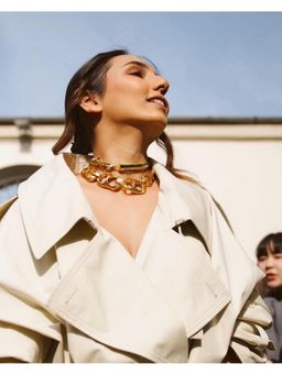 Anaash - Gold Dramatic Can Choker