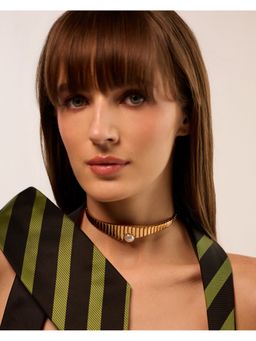 Anaash - Gold Crown Choker
