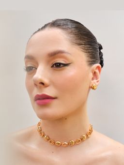 Anaash - Gold Screw Choker