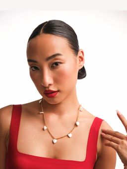 Anaash - Pale Pink Infatuation Pearl Chain