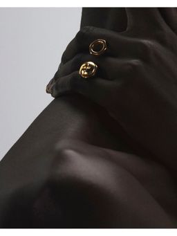 Anaash - Gold Nut Finger Ring