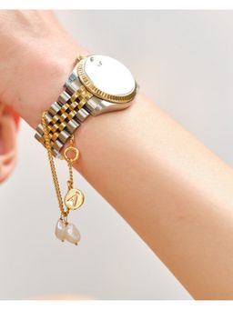 Anaash - White Rice Pearl Watch Charm