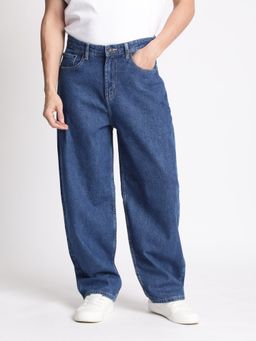 Bene Kleed - Men Blue Loose Balloon Jeans