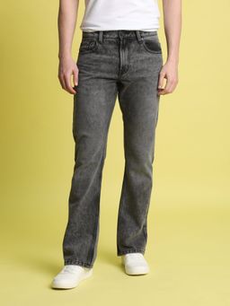 Bene Kleed - Men Light Fade Baggy Fit Denim Jeans