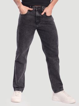 Bene Kleed - Men Charcoal Regular Fit Jeans