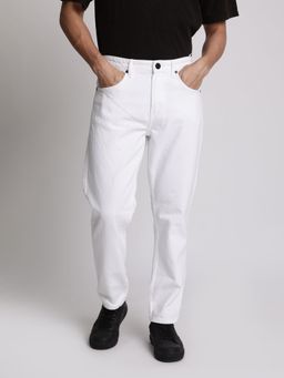 Bene Kleed - Men White Regular Fit Jeans