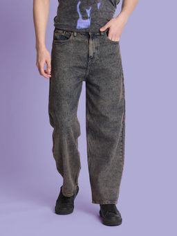 Bene Kleed - Men Tinted Baggy Fit Washed Jeans
