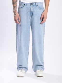Bene Kleed - Men High-Rise Baggy Fit Jeans