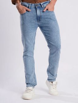 Bene Kleed - Men Blue Stretchable Straight Fit Jeans