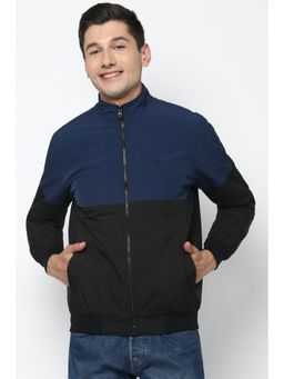 Allen Solly - Men Black Full Sleeves Casual Jacket