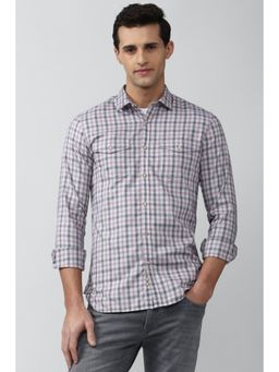 Peter England - Men Multi Super Slim Fit Casual Shirt