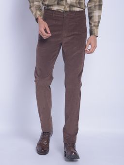 CRIMSOUNE CLUB - Men's Brown Trousers