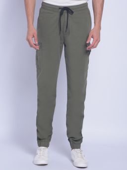 CRIMSOUNE CLUB - Men's Olive Trousers