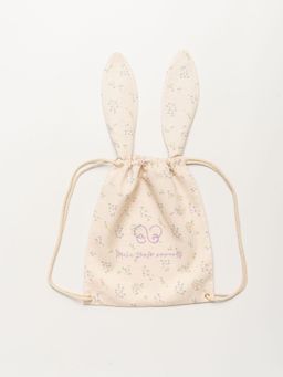 EARLY SUNDAY - Bunny Drawstring Backpack