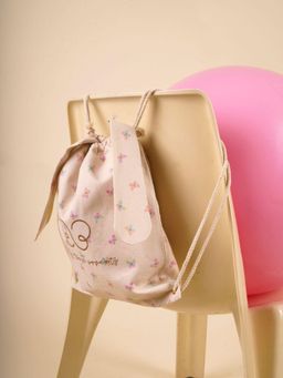 EARLY SUNDAY - Bunny Drawstring Backpack