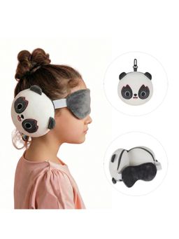 VEA - Panda Design Pillow With Eye Mask (14 Years)