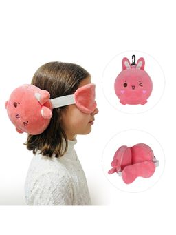 VEA - Bunny Rabbit Design Pillow With Eye Mask (14 Years)
