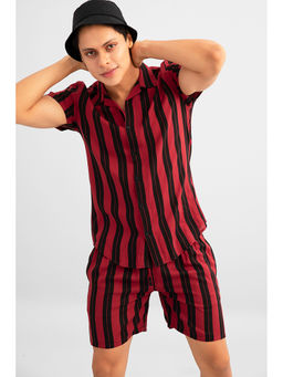 Snitch - Wacky Red Co Ords (Set of 2)