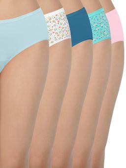 Amante - Assorted Low Rise Hipster Panties (Pack of 5)