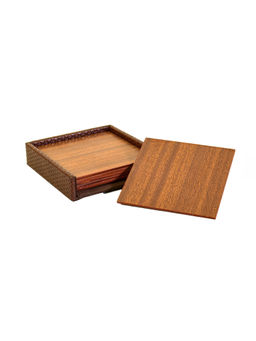 ICHKAN - Coasters-Rubix-Brown