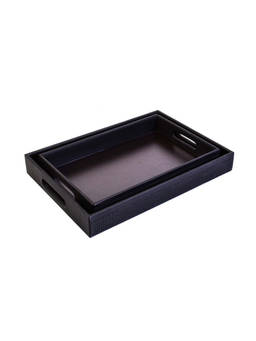 ICHKAN - Tray Set-Rubix-Black