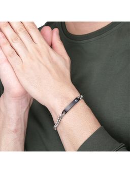 Yellow Chimes - Silver-Plated Link Bracelet