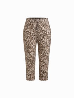 Cider - Animal Printed Stretch Capri