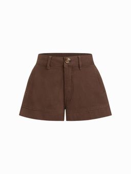 Cider - Denim Mid Rise Micro Shorts