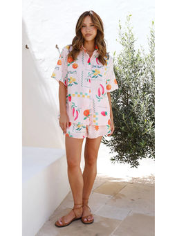 Miakee - Pink Argus Co-Ord (Set of 2)